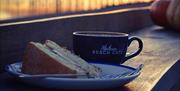 Coffee and cake with a view at Southsea Beach Cafe