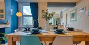 A table set for food at Seabird House