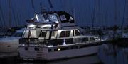 Night image of Yacht