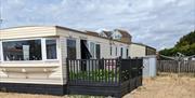 One of the Southsea Caravans from the outside