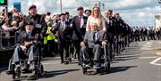 Veterans making their way to the D-Day 75 Commemoration Event - Copyright Vernon Nash