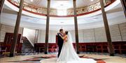 Bride and Groom at The Royal Maritime Club.