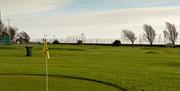 View out over the course from a green on the Tenth Hole Pitch and Putt