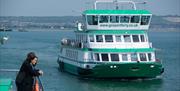 Gosport Ferry ships crossing