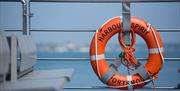 Life ring aboard the Gosport Ferry