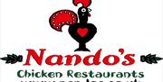 Nando's sign.