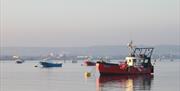 Boats at Langstone Harbour