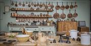 Display kitchen at Stansted House