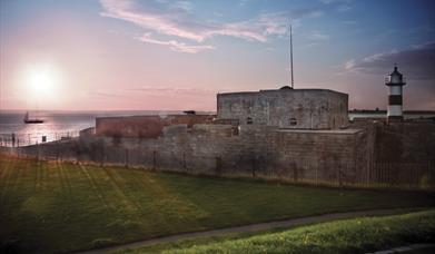 Southsea Castle at Sunset