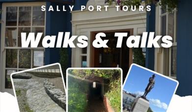 Poster for the Sally Port Tours walks and talks