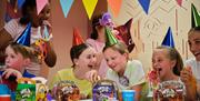 A child's party in Exploria Portsmouth