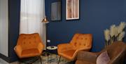 Elegant seating area at an Oliverball Serviced Apartment