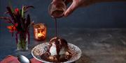 Decadent chocolate desserts to be had at Carluccio's in Gunwharf Quays