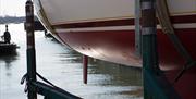 Boat at WicorMarine Yacht Haven - credit S M Waddington
