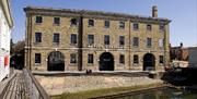 Image of Action Stations and Mast Pond - Portsmouth Historic Dockyard