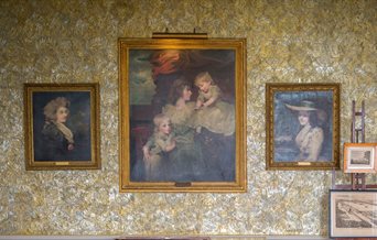 Portraits of The Ponsonby Women on display at Stansted House