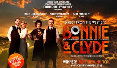 Poster for Bonnie & Clyde at the Kings Theatre