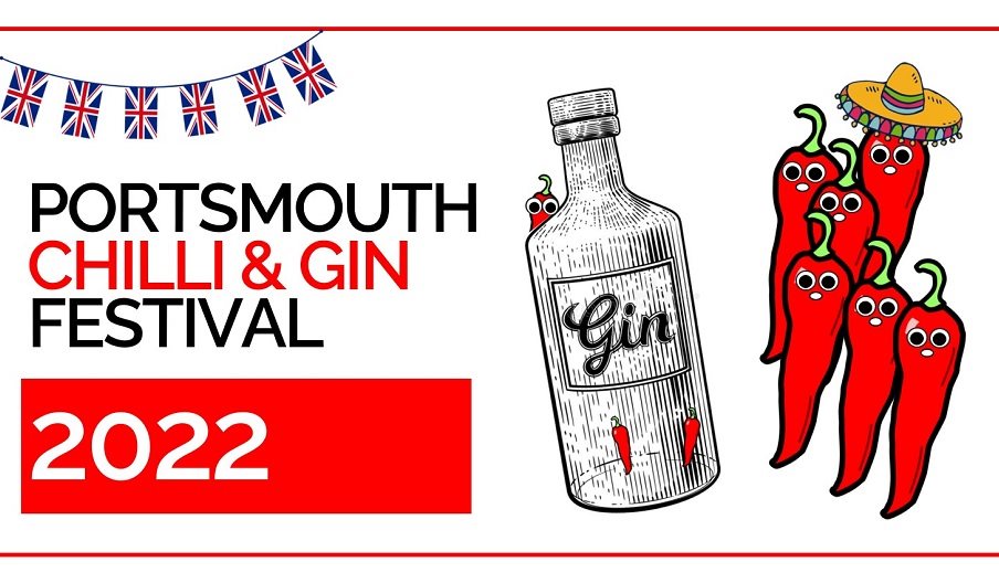 Logo image for the Portsmouth Chilli & Gin Festival 2022