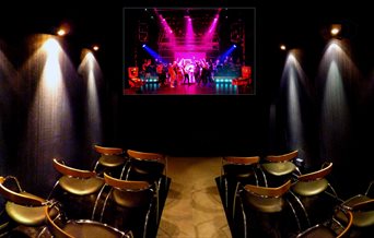 Image of the cinema at The Portsmouth Music Experience