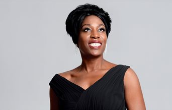 Profile photograph of Hayley Ria Christian, who plays Gladys Knight