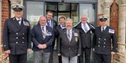 Falklands veterans at Royal Armouries - Fort Nelson