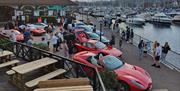 A Ferrari Car Meet at Port Solent