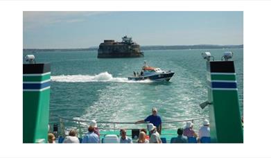 Picture of a Solent Fort taken during a Three Forts Cruise with Gosport Ferry