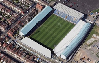 Fratton Park, home of Portsmouth Football Club