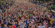 A wave of participants about to start the Great South Run