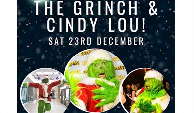 The Grinch and Cindy Lou at Cascades