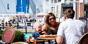 Food and rest at Gunwharf Quays