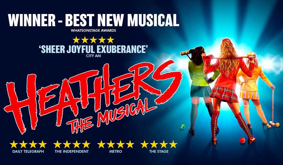 Poster for Heathers The Musical at the Kings Theatre