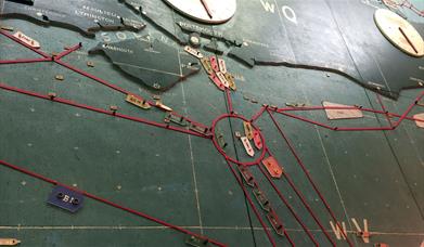 The Map Room at Southwick House