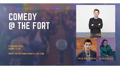 Poster for Comedy at The Fort # 22