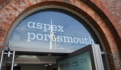 Exterior of Aspex Portsmouth by photographer Daniel Boss