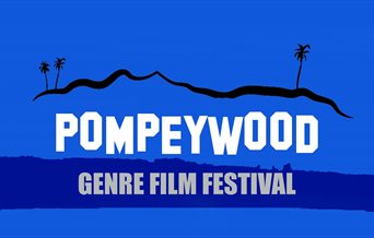 Logo for the Pompeywood Genre Film Festival