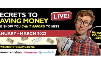 Secrets To Saving Money Live banner image