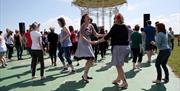Dancers at Southsea Bandstand