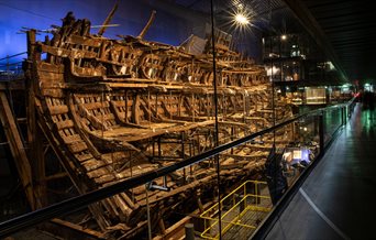 Photograph of The Mary Rose - copyright The Mary Rose Trust