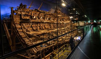 Photograph of The Mary Rose - copyright The Mary Rose Trust
