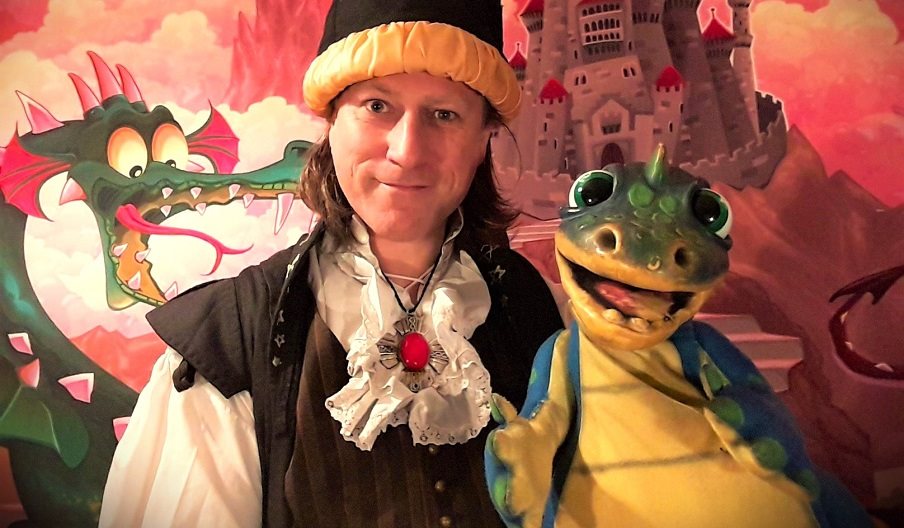 Wizzall the Wizard and his dragon