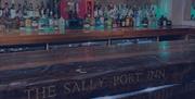 The Sally Port Inn bar