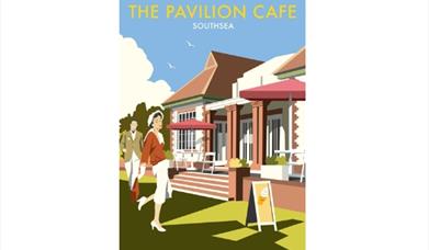 The Pavilion Cafe Poster