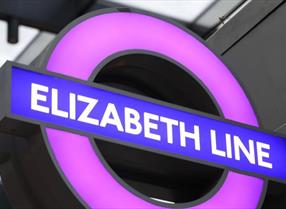 Elizabeth Line sign