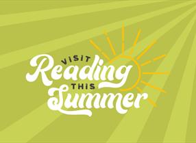 Graphic with text saying Visit Reading this Summer