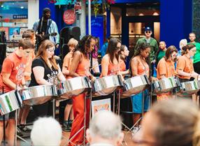 Steel band on Broad Street
