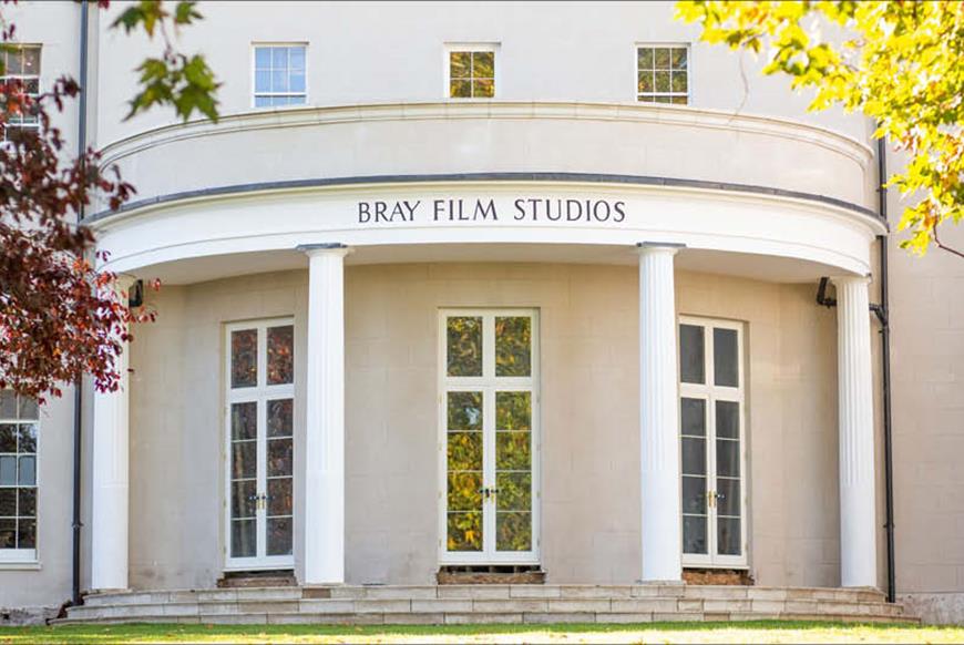 Bray Film Studios - ext of white building