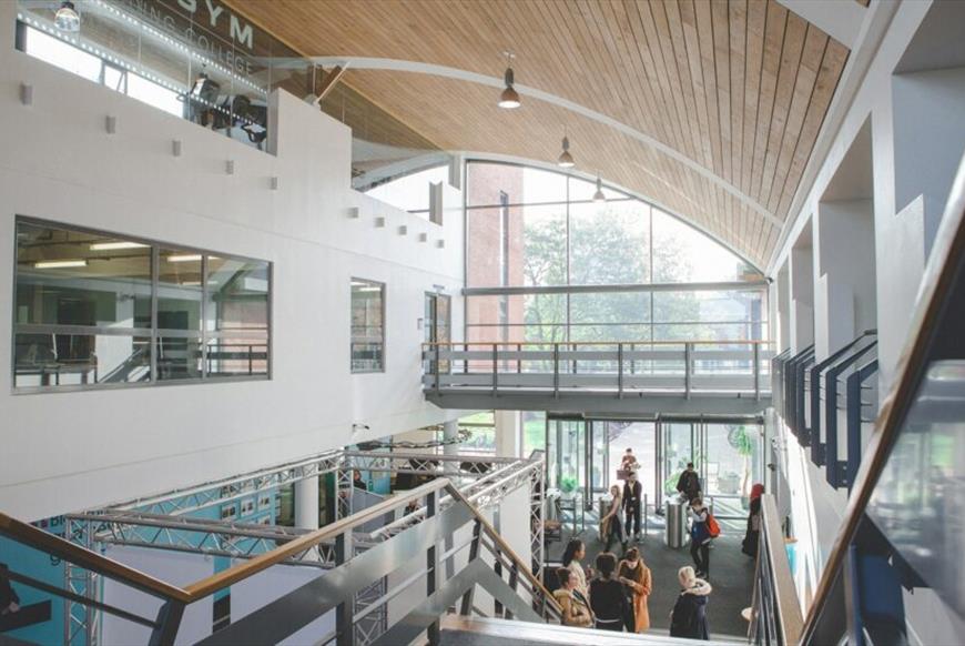 Reading College interior