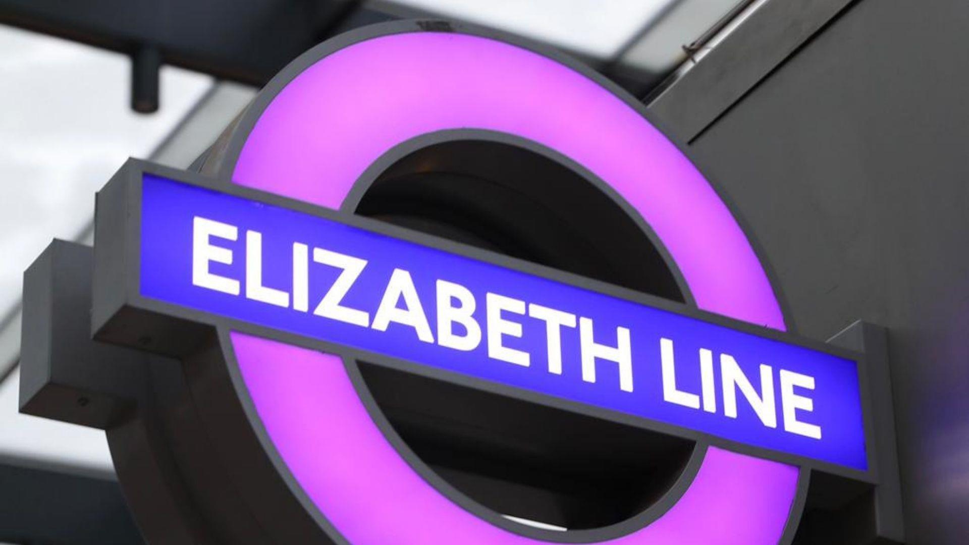 Elizabeth Line sign