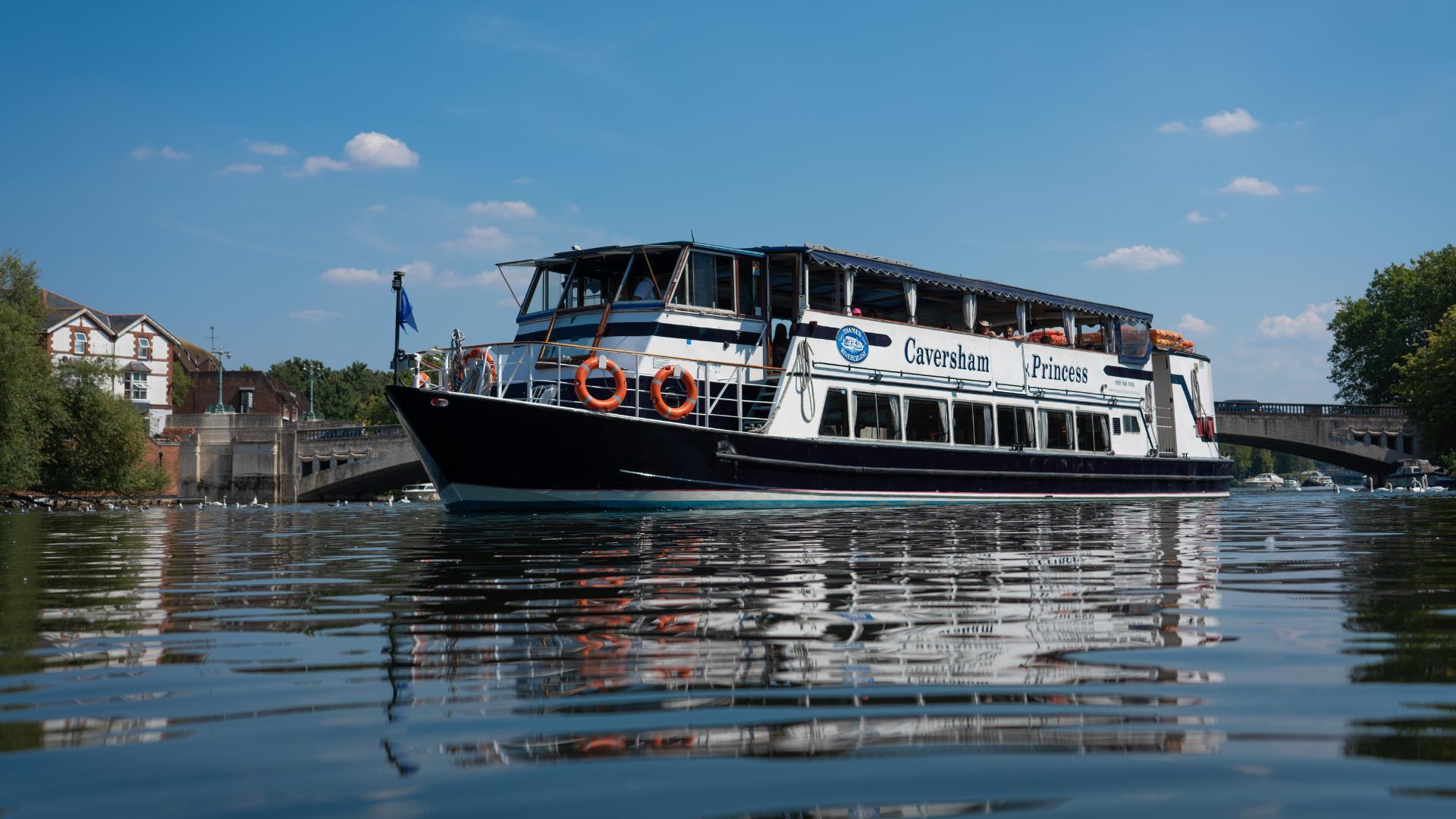 Caversham Princess cruise boat on River Thames